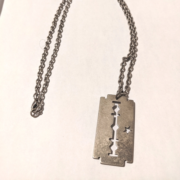 3/$15 Men's Army Tag and Pendant Chain set - Picture 5 of 5
